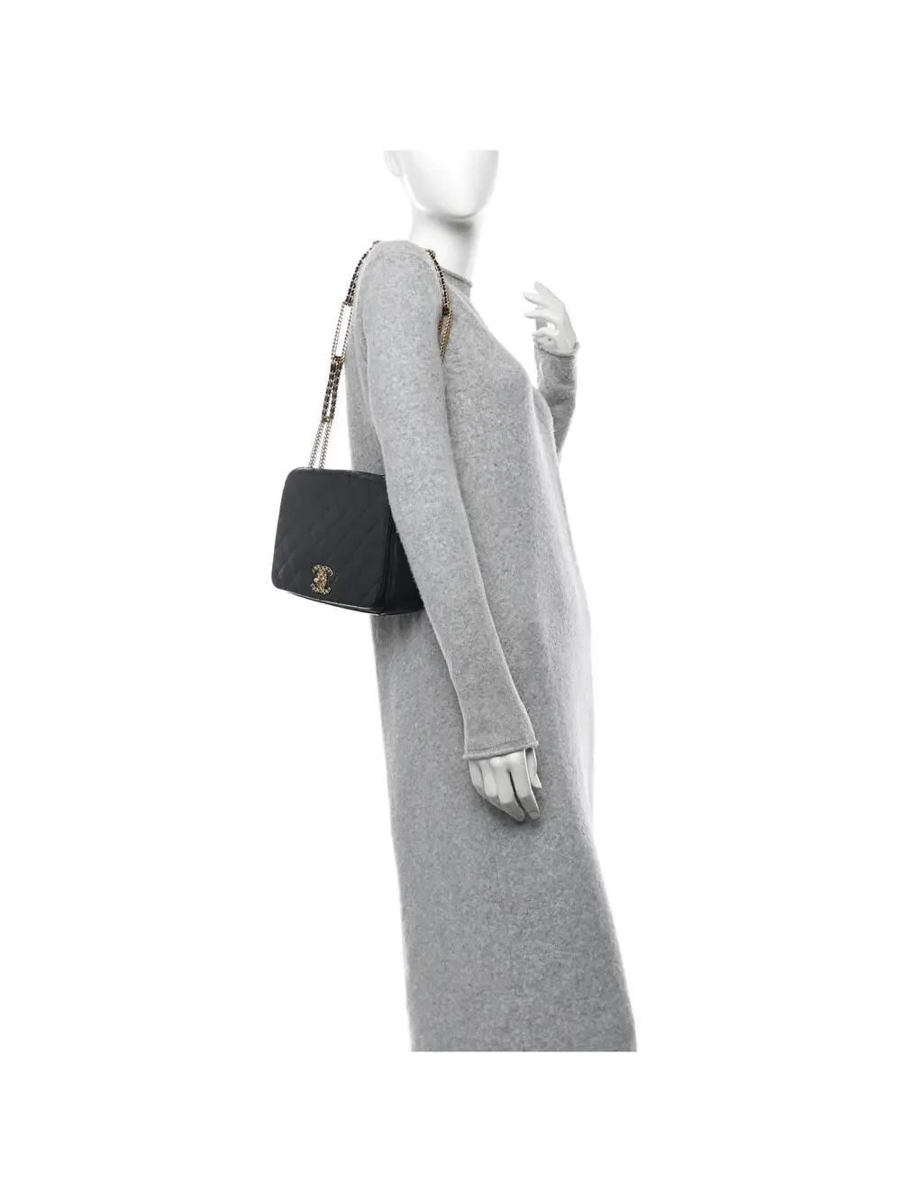 Chanel Lambskin Quilted Chain To Flap #267528C49B